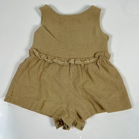Nannekins Vintage Romper Overall Peanut Bag Embroidered Elephant 15-18 months - Picture 10 of 11
